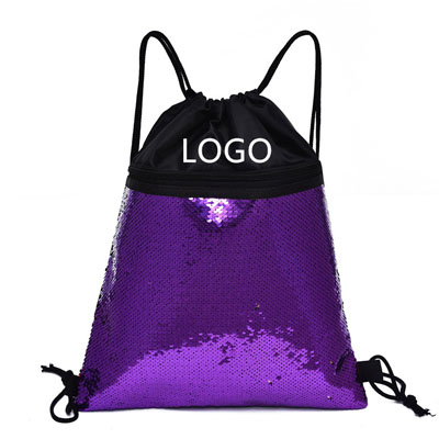 Nylon Zippered Drawstring Backpack supplier.jpg