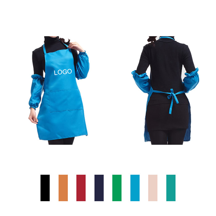 100% Polyester Apron with Pocket