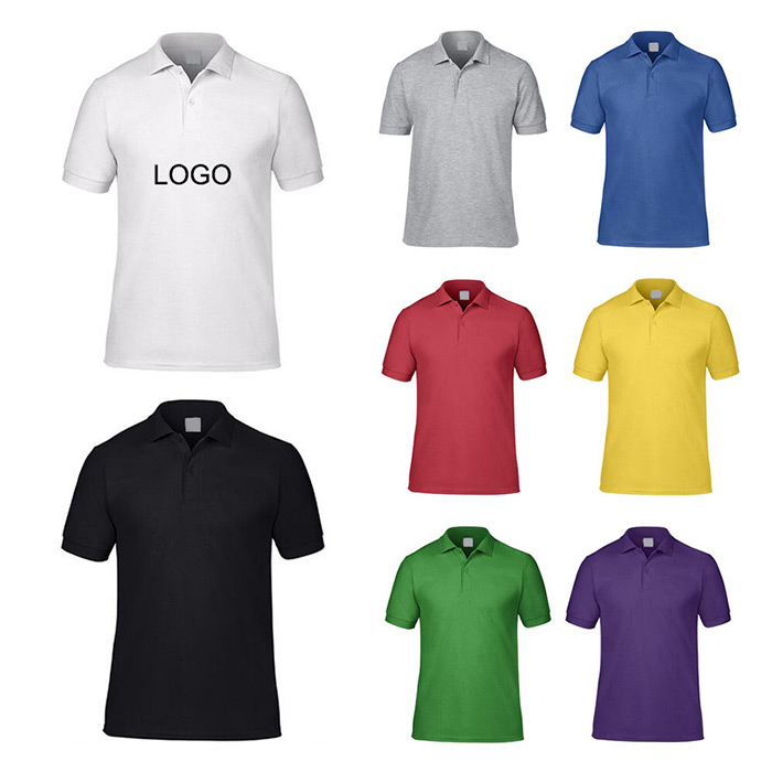 Men's Poly-Cotton Short Sleeve Polo Shirt