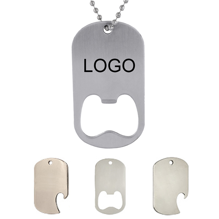 Dog Tag Bottle Opener