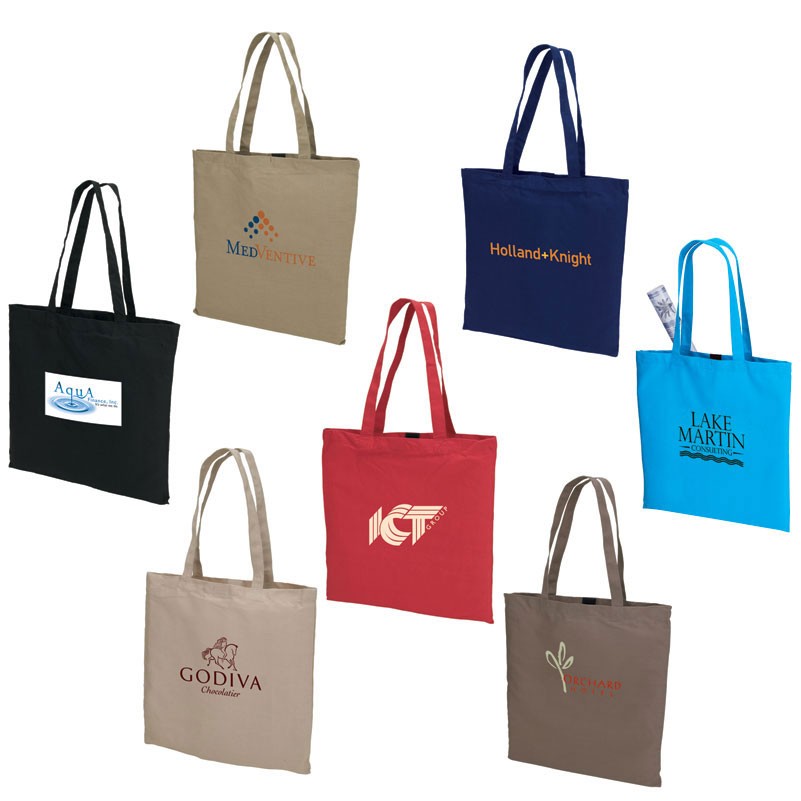 2019 Quick Seller Negozio Colored Cotton Tote Bag