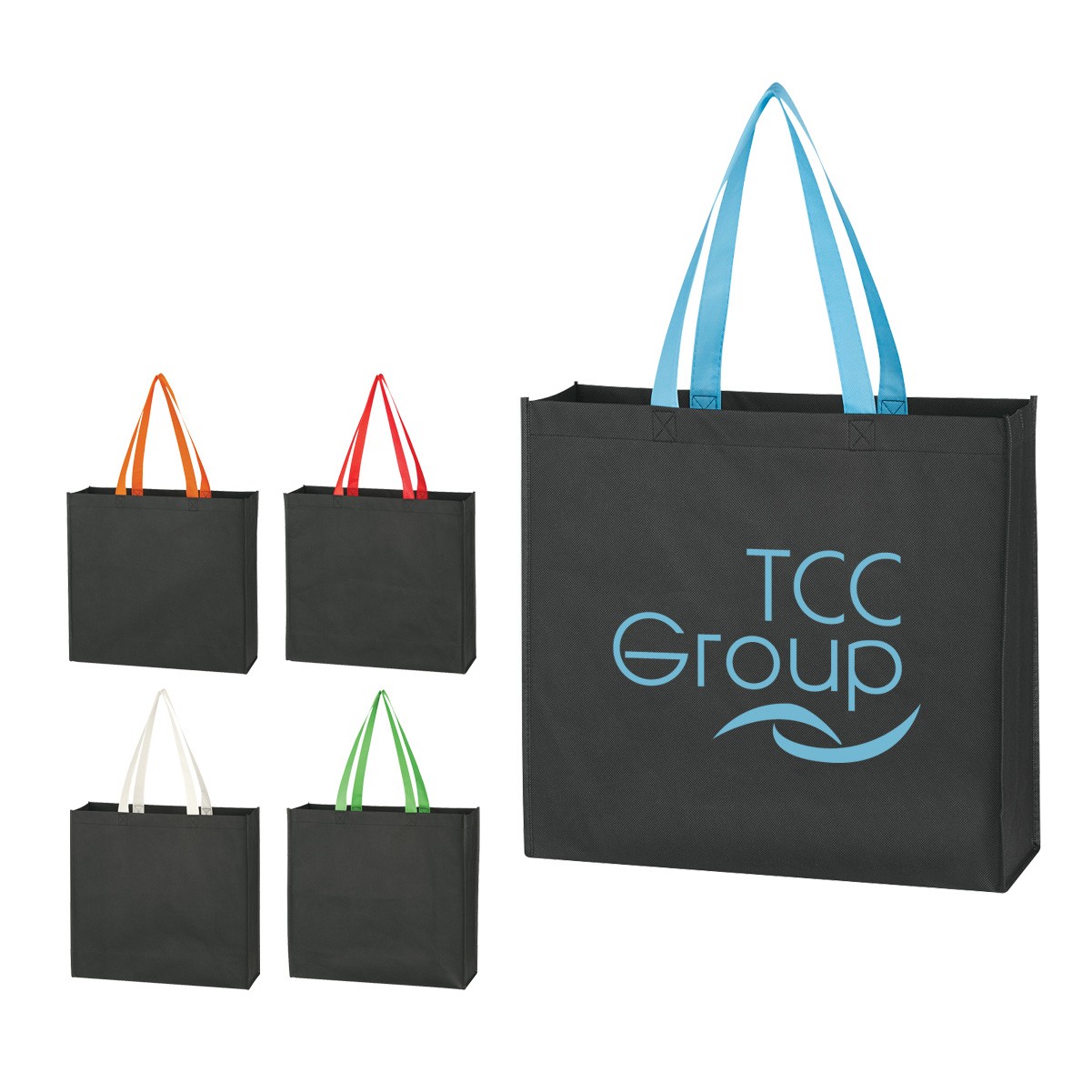 Black Non-Woven Tote Bag