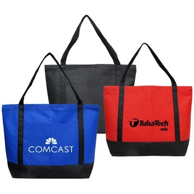 Jumbo Non Woven Zipper Tote bag