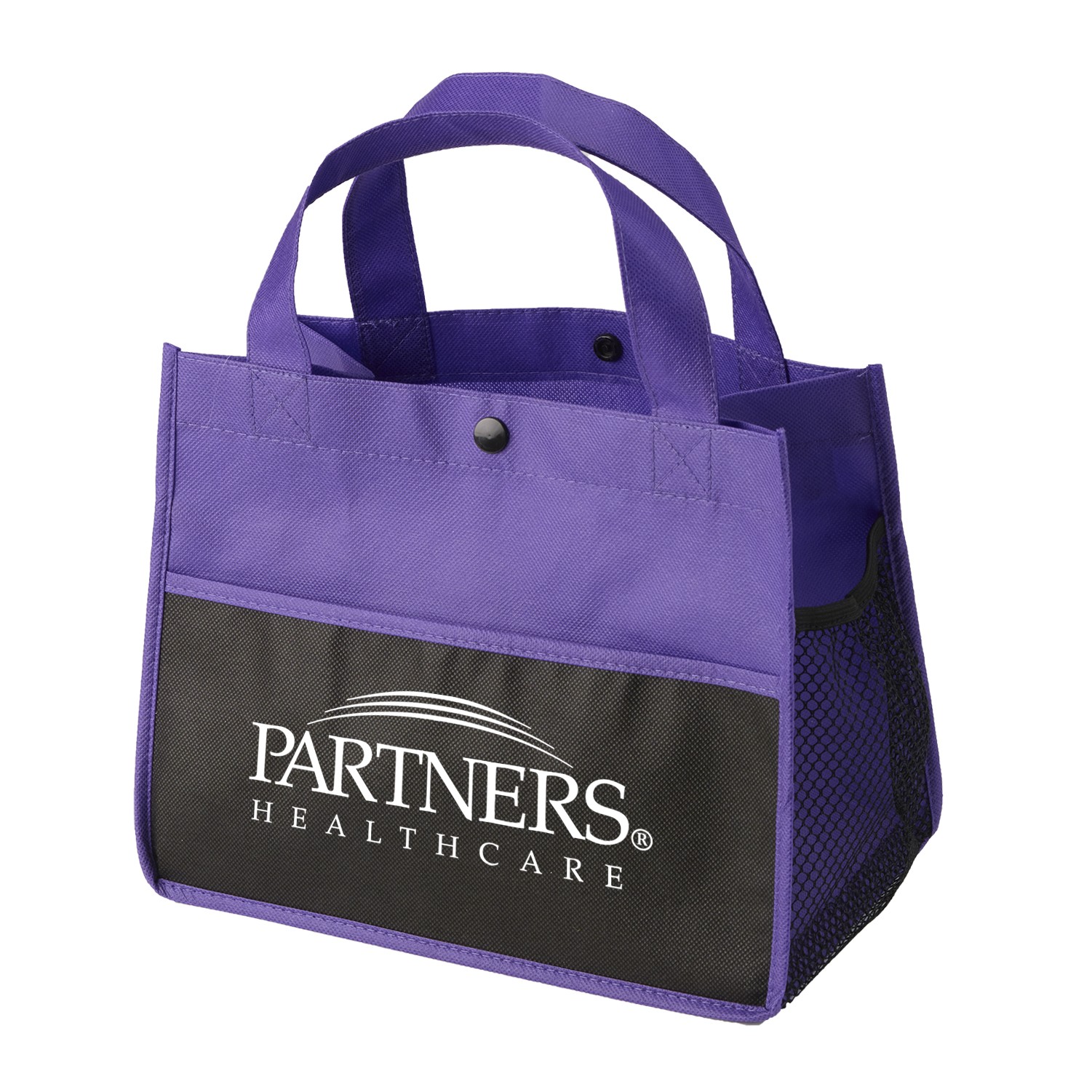 Mini Snap Non-Woven Lunch Tote