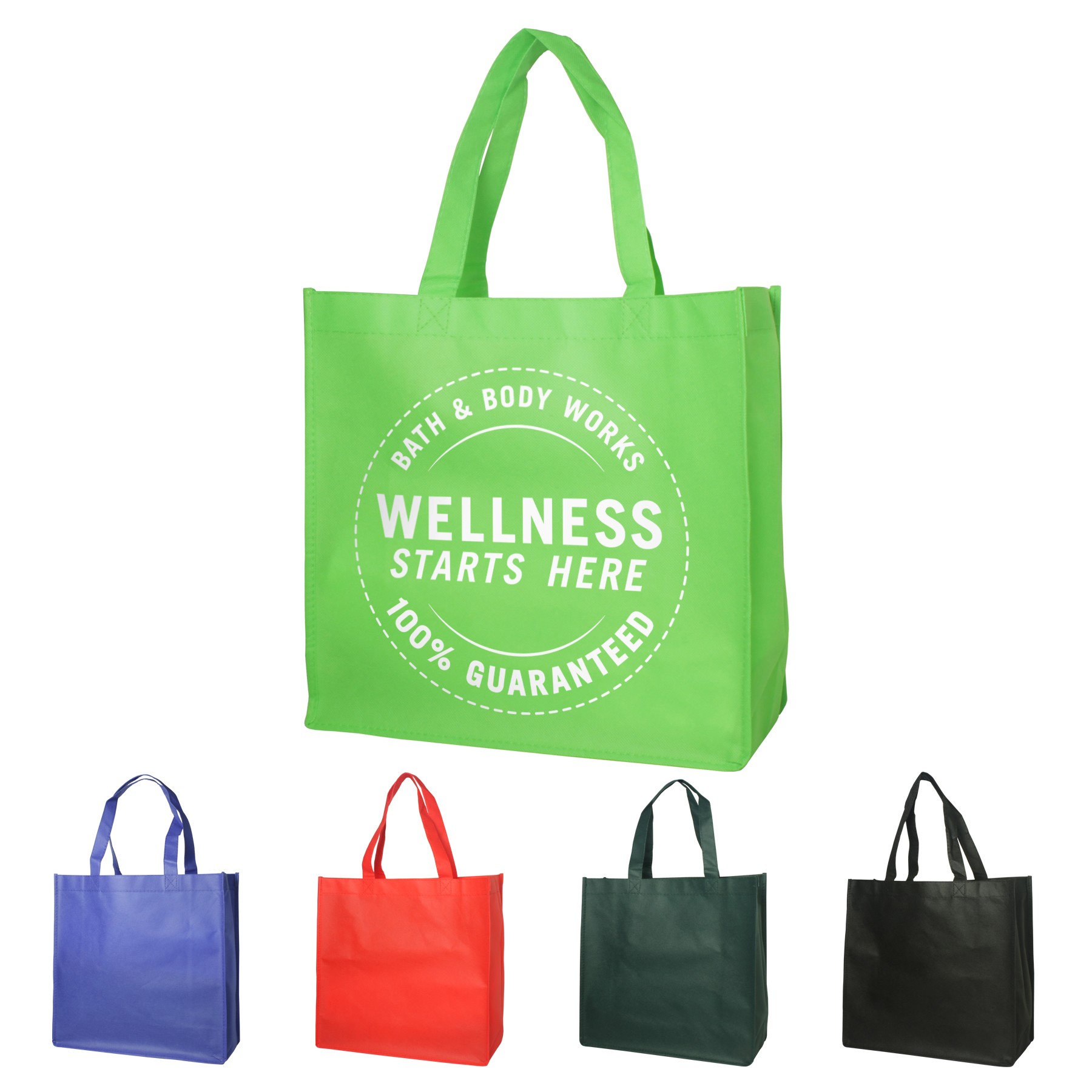 Non-Woven Colorful Shopping Tote Bags