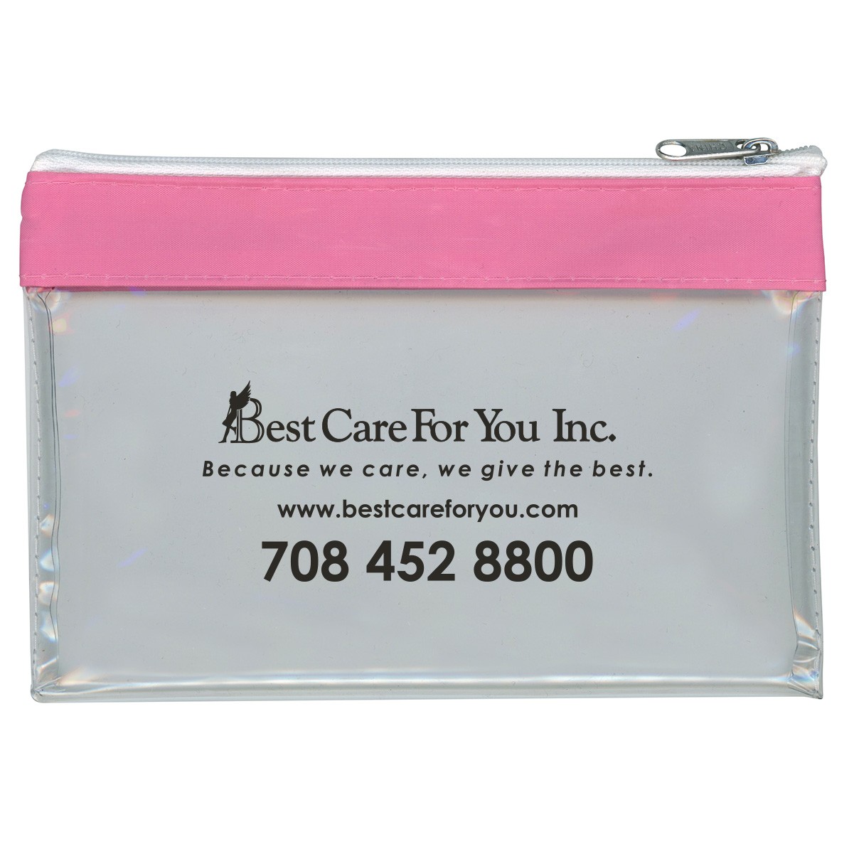 Clear Vision Carry On Cosmetic Bag