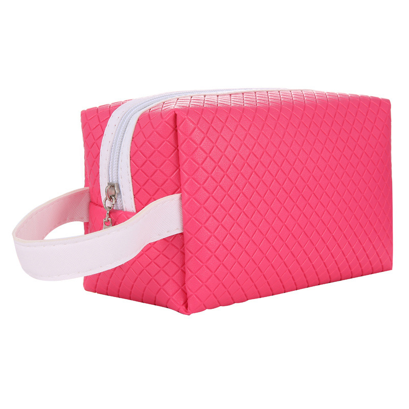 PU Candy Color Cosmetic Bag