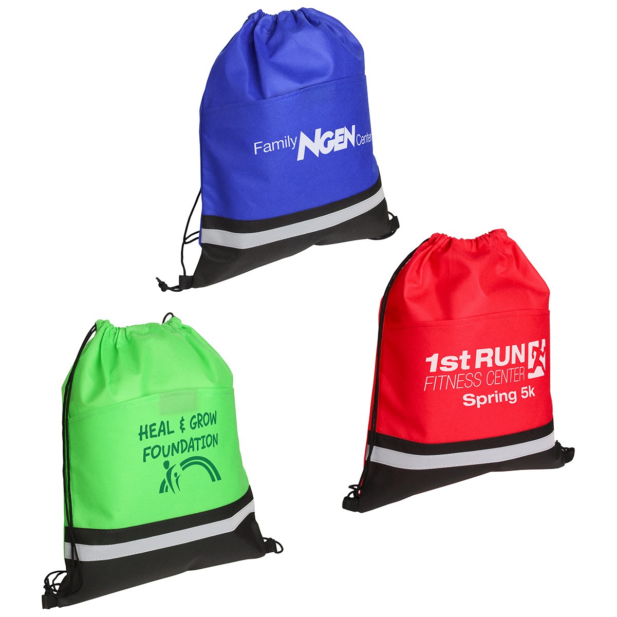 Safety Oxford Fabric Drawstring Bag