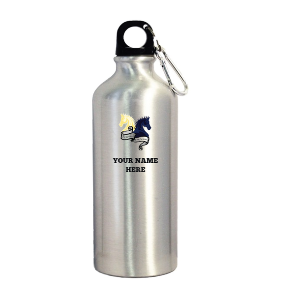 Aluminum Sports Water Bottle w/ Carabiner