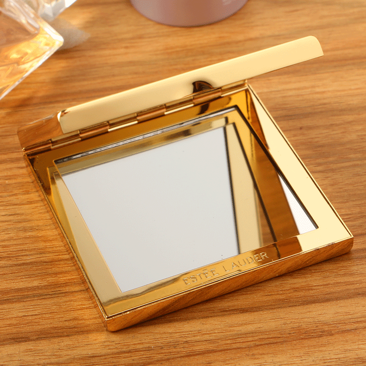 Gold Compact Mirror