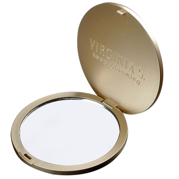 ABS Round One Side Folding Cosmetic Mirror