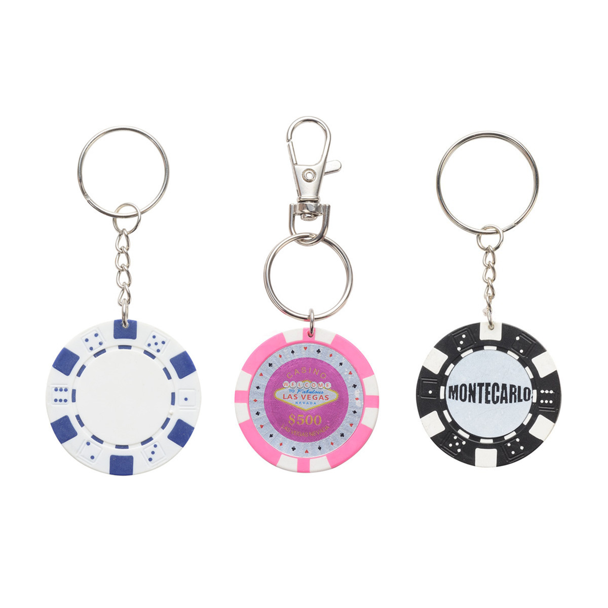 Poker Chip KeyChain