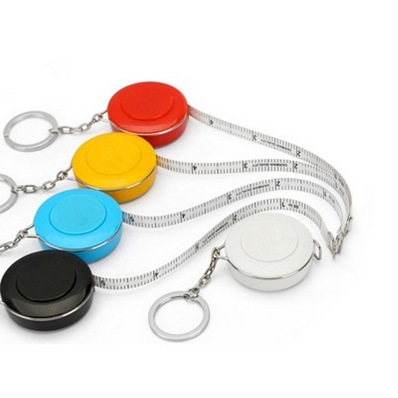 PP Round Measure Keychain