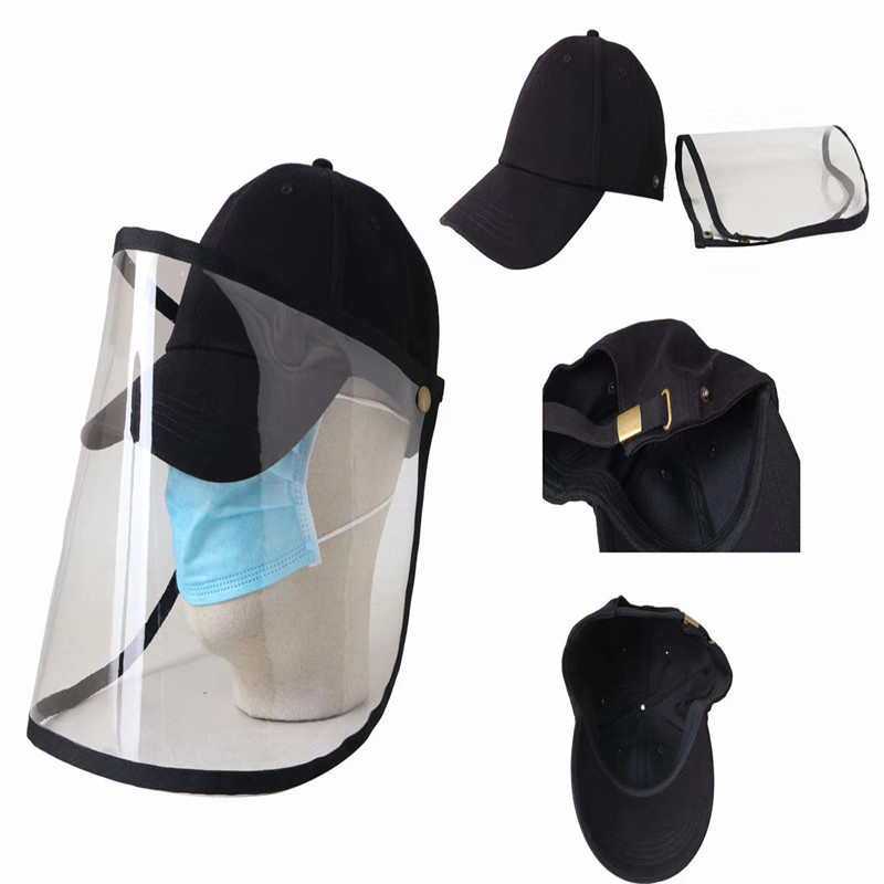 Cap With Protective Shield
