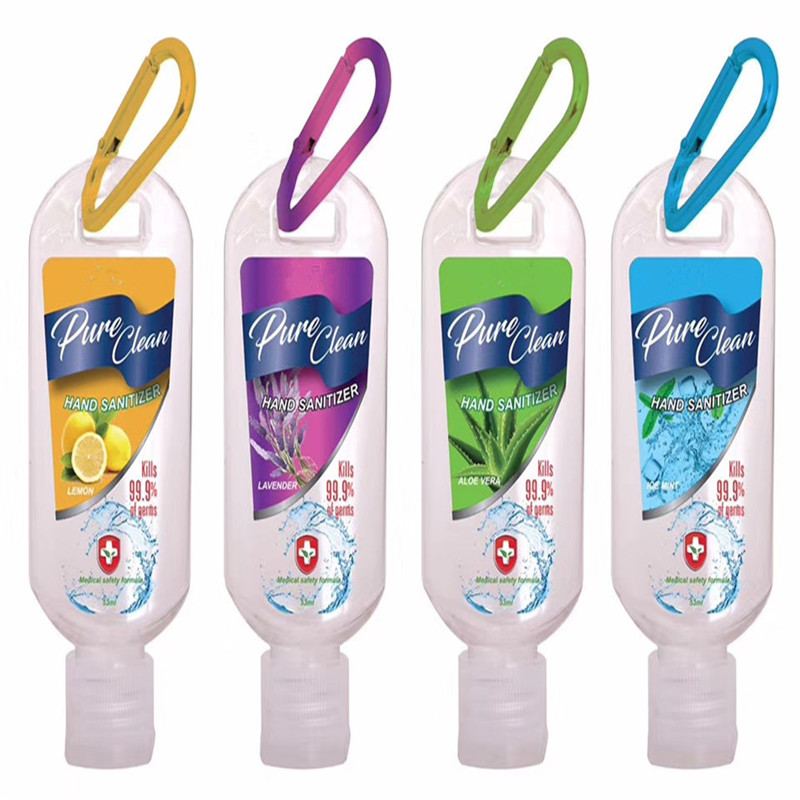 1.7 OZ Hand Sanitizer With Carabiner