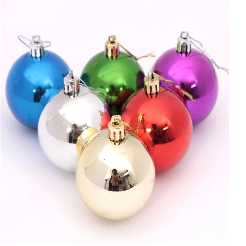 Colorful Plastic Christmas Ball