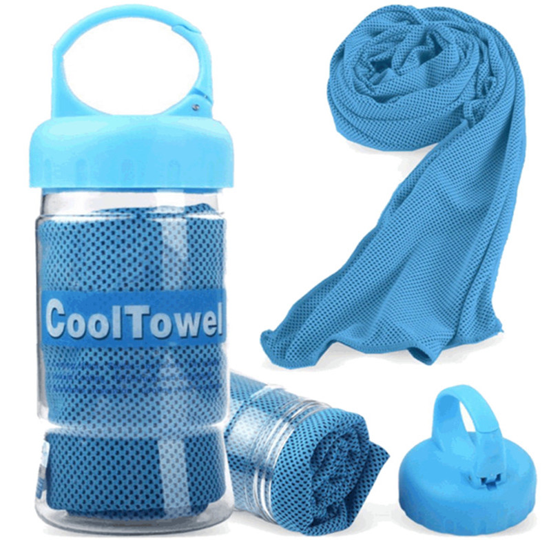 Cooling Towel In Sport Bottle